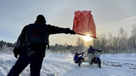 Зимний мотокросс